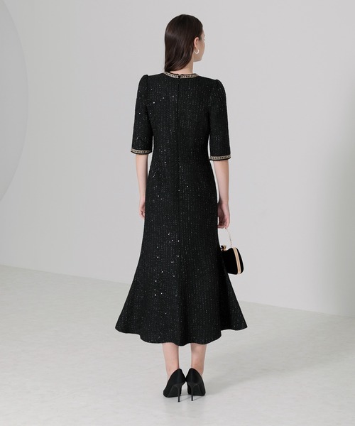 「Leja」 ニットワンピース SMALL ブラック レディース_画像5