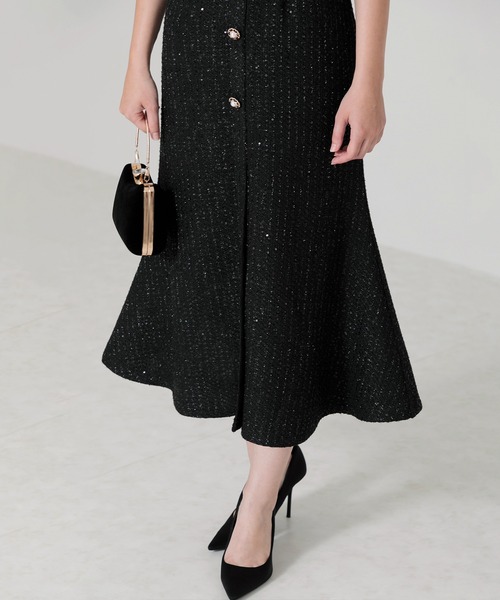 「Leja」 ニットワンピース SMALL ブラック レディース_画像7