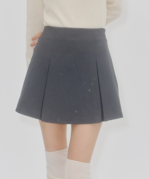 Lallana(ララーナ) スカート Lame coco mini skort/ラメココ Lallana(ララーナ) スカート Lame coco mini skort/ラメココ
