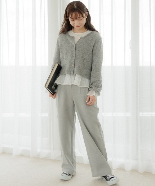 「flower」 パンツ FREE アイボリー レディース_画像4