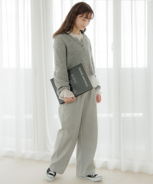 「flower」 パンツ FREE アイボリー レディース_画像5