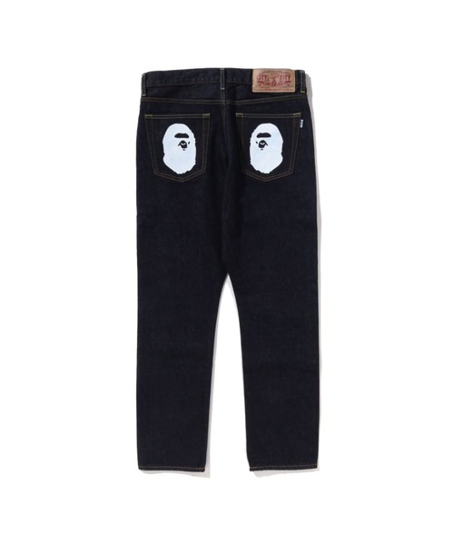 A BATHING APE（アベイシングエイプ） ジーンズ APE HEAD DENIM PANTS