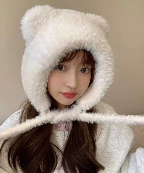 miniministore（ミニミニストア） ニット帽 ニットキャップ くま耳