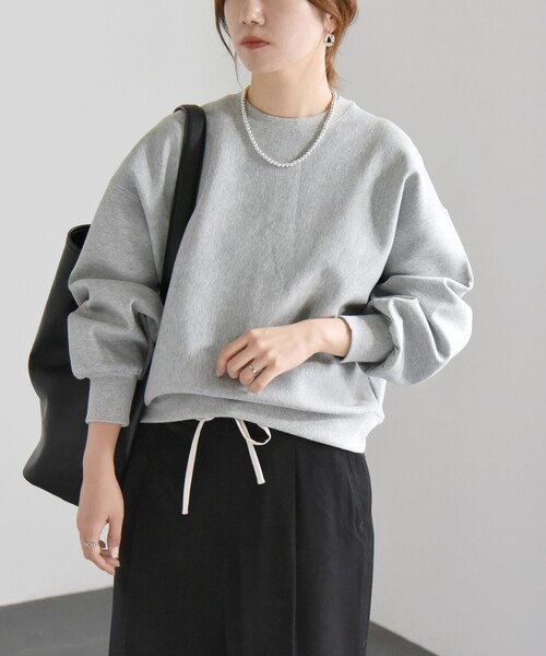 「quaranciel」 スウェットカットソー ONE SIZE ブラック レディース_画像9