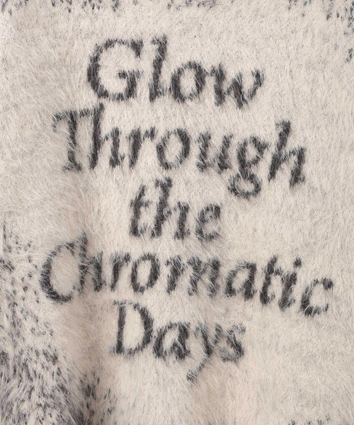 「PBLIM」 長袖ニット FREE チャコールグレー レディース_画像5