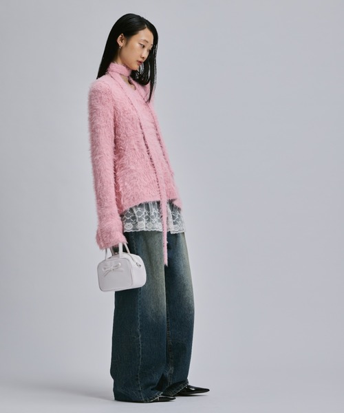 「FEKETE」 長袖ニット SMALL グレー レディース_画像6