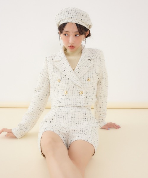 rienda（リエンダ） ジャケット テーラードジャケット 「セットアップ