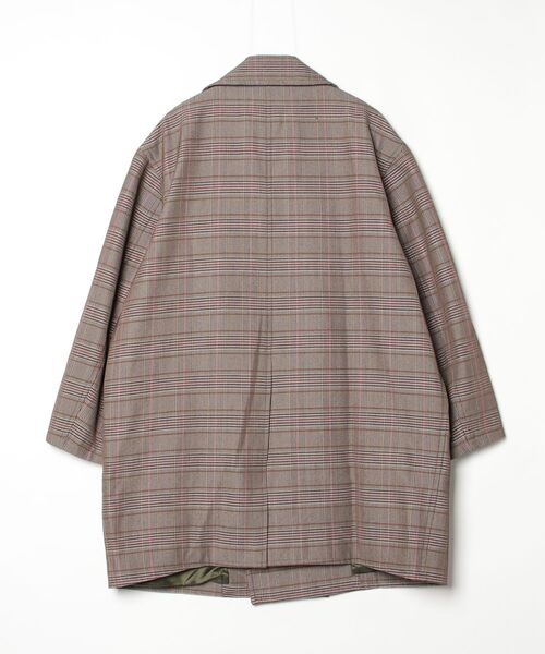 pコート ピーコート PRESTIGE APPAREL CHECK PEA COAT メンズの画像