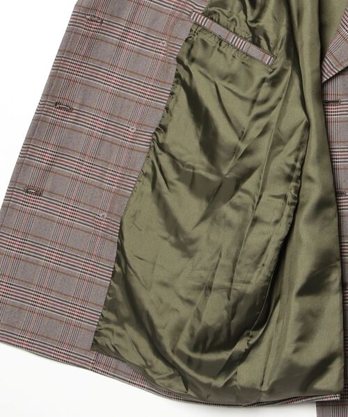 pコート ピーコート PRESTIGE APPAREL CHECK PEA COAT メンズの画像