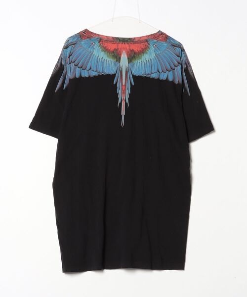「MARCELO BURLON」 半袖Tシャツ X-LARGE ブラック メンズ_画像2