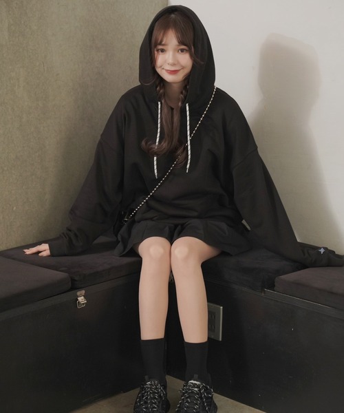 「ADAMASTE」 プルオーバーパーカー FREE ブルー メンズ_画像5