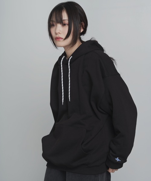 「ADAMASTE」 プルオーバーパーカー FREE ブルー メンズ_画像8