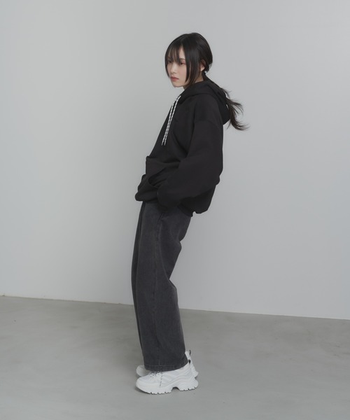 「ADAMASTE」 プルオーバーパーカー FREE ブルー メンズ_画像9