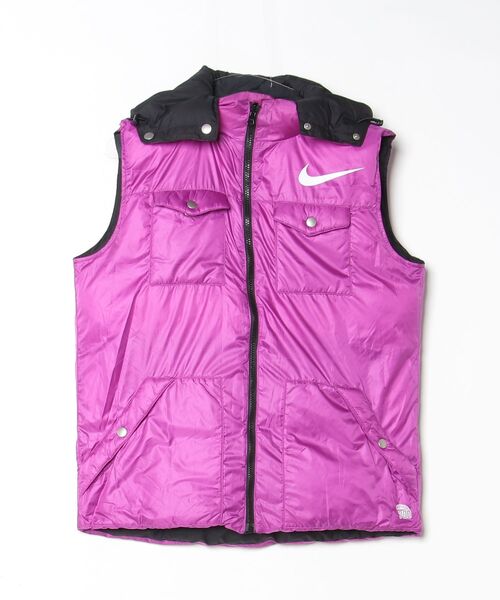 「F.C.R.B.」 刺繍ダウンベスト M ブラック メンズ_画像3