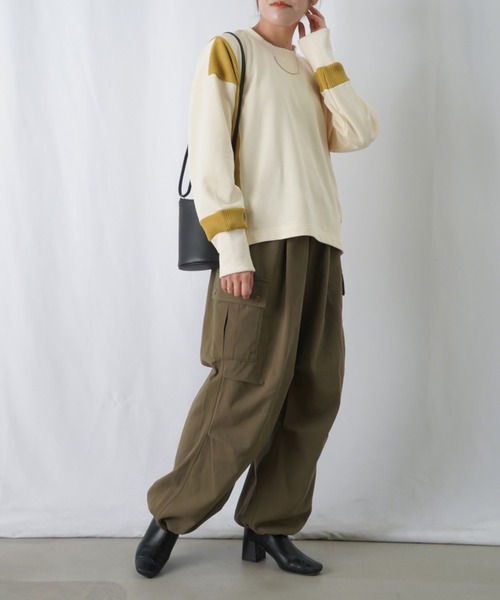 「LUCA/LADY LUCK LUCA」 スウェットカットソー FREE パープル レディース_画像4