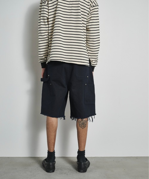 BLANK HOTEL パンツ Double Knee Cut Off Short Pants / ダブルニー