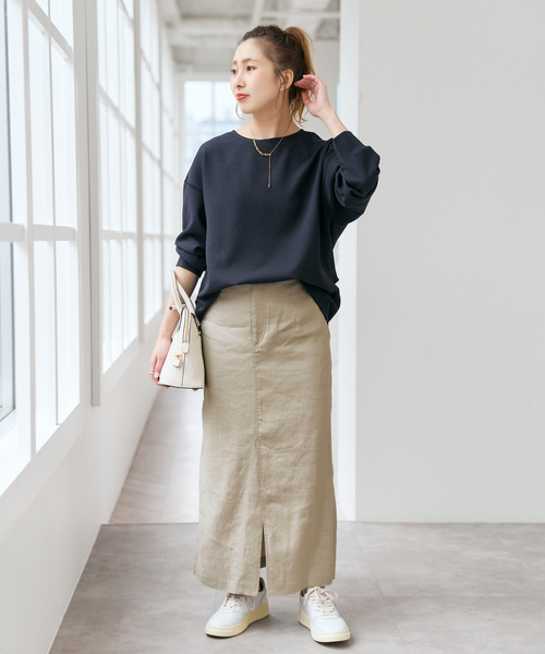 Spick and Span アムンゼンクロスバックタックブラウス Spick＆Span（スピック アンド スパン） ブラウス シャツ アムンゼン