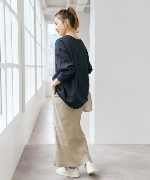 Spick and Span アムンゼンクロスバックタックブラウス Spick＆Span（スピック アンド スパン） ブラウス シャツ アムンゼン