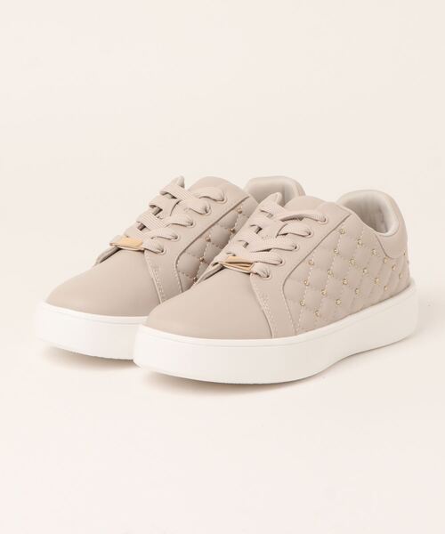 「RANDA」 ローカットスニーカー L グレー レディース_画像2