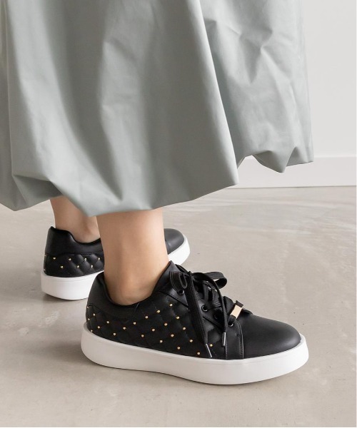 「RANDA」 ローカットスニーカー L グレー レディース_画像3