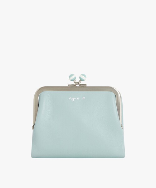 アニエスの財布（一年利用） agnes b.（アニエスベー） 財布 レザー がま口 ウォレット ”Irene