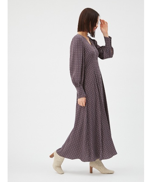 「FRAY I.D」 長袖ワンピース 0 グレー レディース_画像10