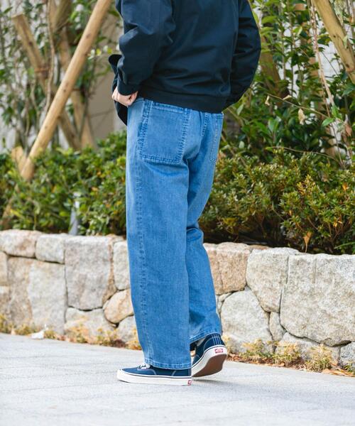 「EKAL」 デニムパンツ LARGE インディゴブルー メンズ_画像5