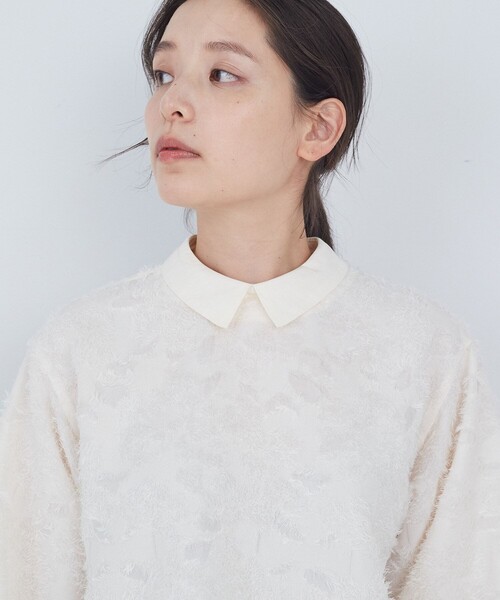 ADIEU TRISTESSE（アデュートリステス） ブラウス シャツ フラワージャ