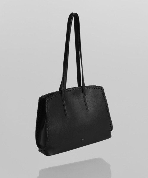 YArKA トートバッグ 「YArKA/ヤーカ」real leather lace up tote bag