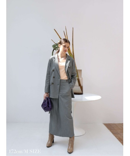 「Katrin TOKYO」 タイトスカート S グレー系その他 レディース_画像2