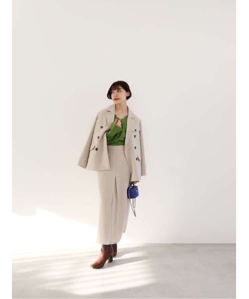 「Katrin TOKYO」 タイトスカート S グレー系その他 レディース_画像4