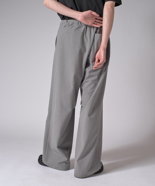 「Lui's」 イージーパンツ S ブラック メンズ_画像2