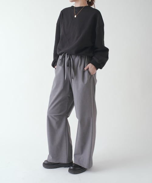 「Lui's」 イージーパンツ S ブラック メンズ_画像7