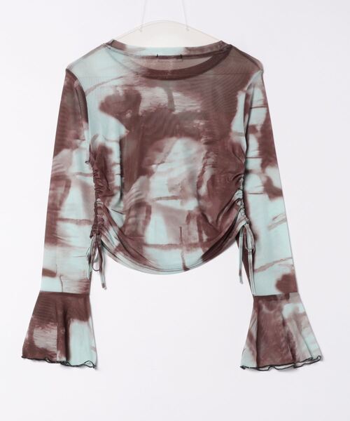 「Uenui」 長袖カットソー FREE ブラウン レディース_画像2