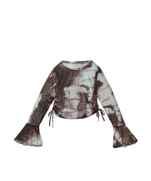 「Uenui」 長袖カットソー FREE ブラウン レディース_画像5