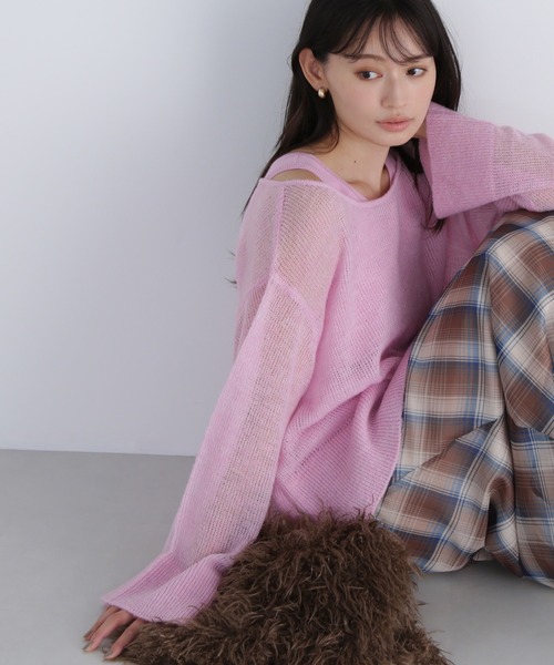 NATURAL BEAUTY BASIC（ナチュラルビューティーベーシック） ニット