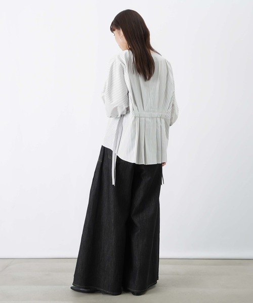 LUCA/LADY LUCK LUCA ウェザーストレッチシャツ 日本製 LADY LUCK LUCA（レディラックルカ） ブラウス シャツ LC/LLL