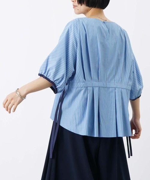 LUCA/LADY LUCK LUCA ウェザーストレッチシャツ 日本製 LADY LUCK LUCA（レディラックルカ） ブラウス シャツ LC/LLL