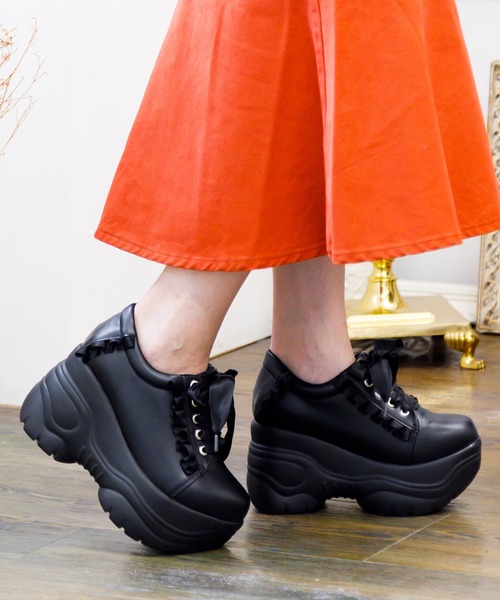 「attagirl」 ローカットスニーカー L ピンク レディース_画像3