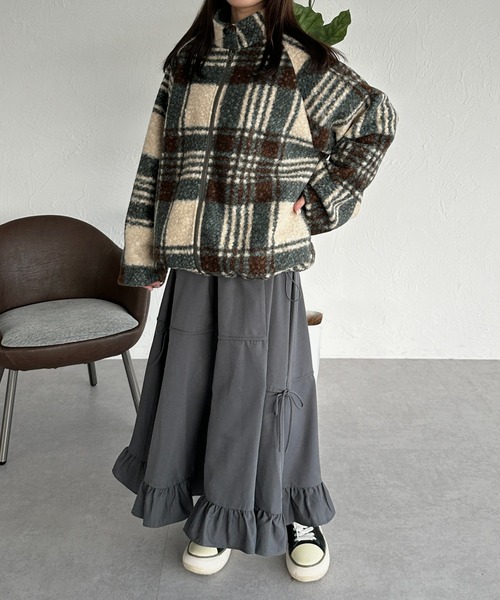 「kutir」 スカート MEDIUM イエロー レディース_画像3