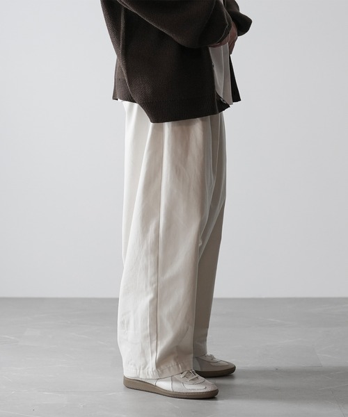 「RUUBON」 チノパンツ M ブラウン メンズ_画像3