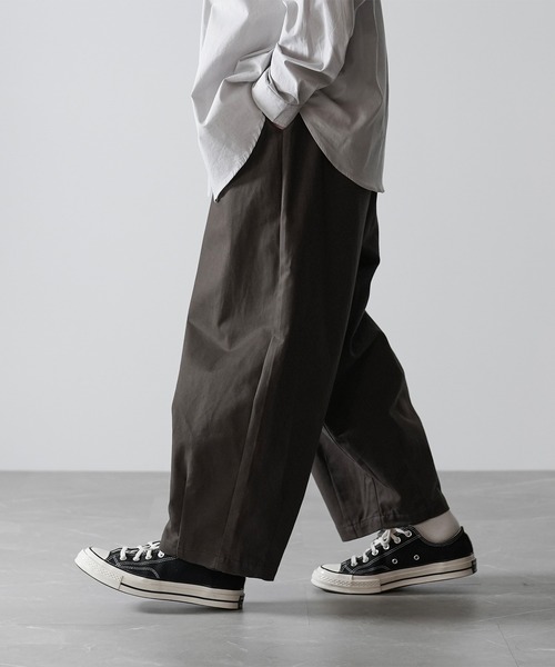 「RUUBON」 チノパンツ M ブラウン メンズ_画像5