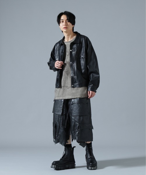 DANKE SCHON（ダンケシェーン） ワイドパンツ カーゴパンツ DankeSchon