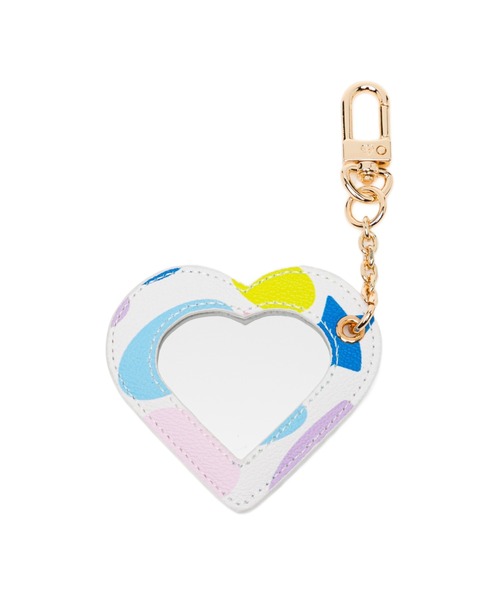 APEE キーホルダー CAMO PRINTED HEART MIRROR KEYRING : ZOZOTOWN