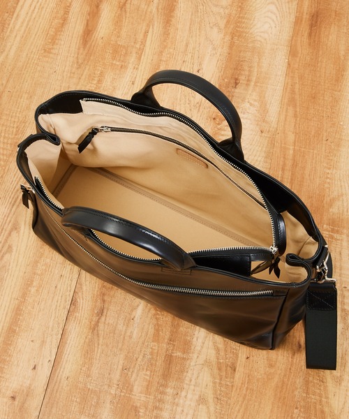 「Raffine」 ボストンバッグ FREE ブラック×ブルー メンズ_画像8