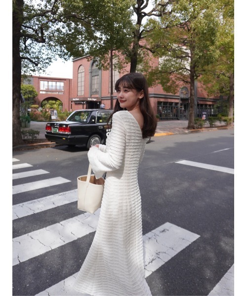 Her lip to 長袖ワンピース S ホワイト レディース : ZOZOTOWN Yahoo