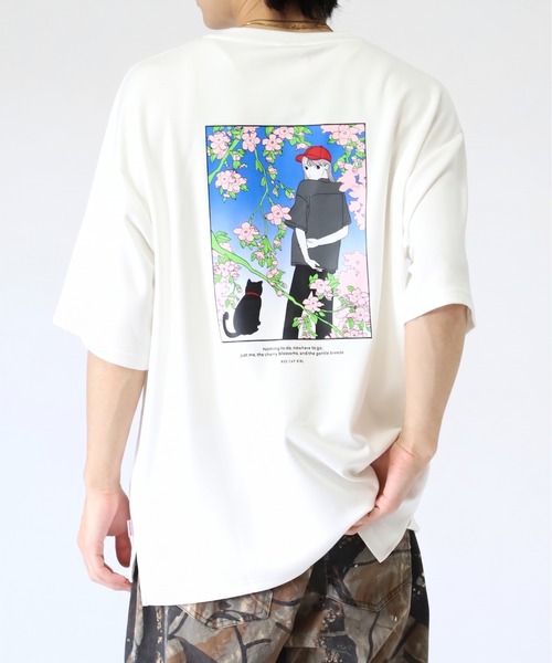 RED CAP GIRL（レッドキャプガール） tシャツ ポンチ プリントTシャツ