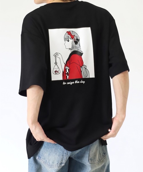 RED CAP GIRL（レッドキャプガール） tシャツ ポンチ プリントTシャツ