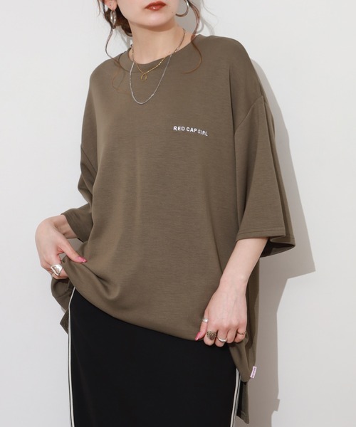 RED CAP GIRL（レッドキャプガール） tシャツ ポンチ プリントTシャツ