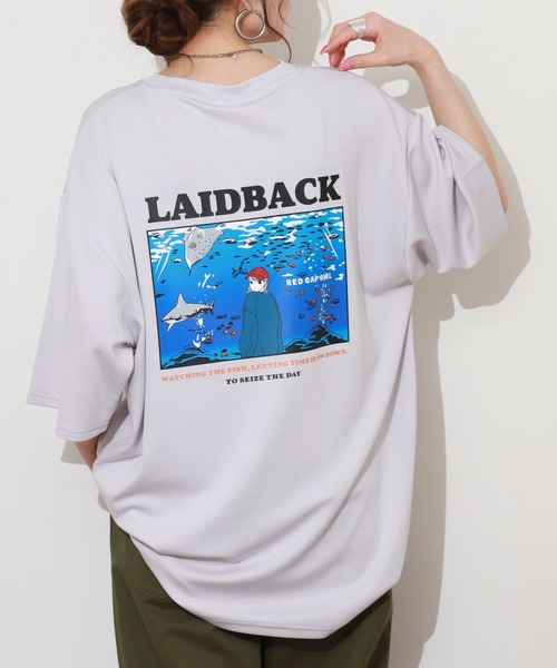 RED CAP GIRL（レッドキャプガール） tシャツ ポンチ プリントTシャツ